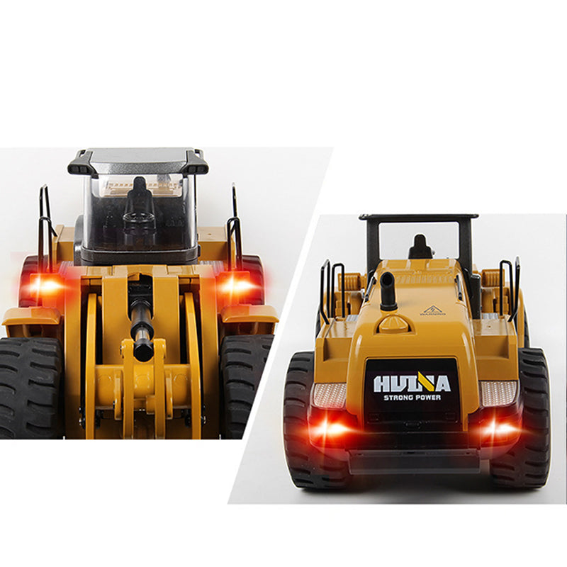 Fast Shipping HUINA Toys 583 RC Truck 1/14 10CH Loader Model Cars Gifts 2.4G Remote Control