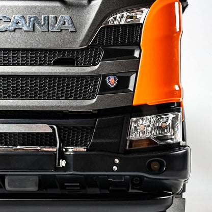 DoubleE Scania G540 Painted Plastic Cabin S023-002 Light System for 1/14 RC Hydraulic Dumper Truck DIY Tipper Model