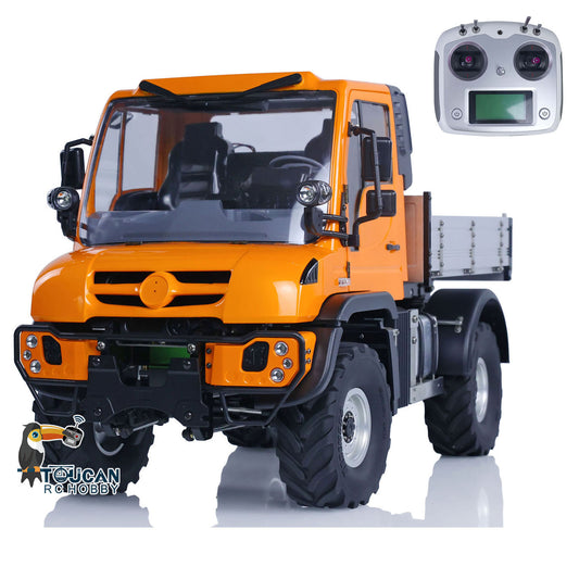1/10 U423 4X4, lackiert, zusammengebaut, RC PNP, Offroad-Rock-Crawler-Auto mit Metalleimer