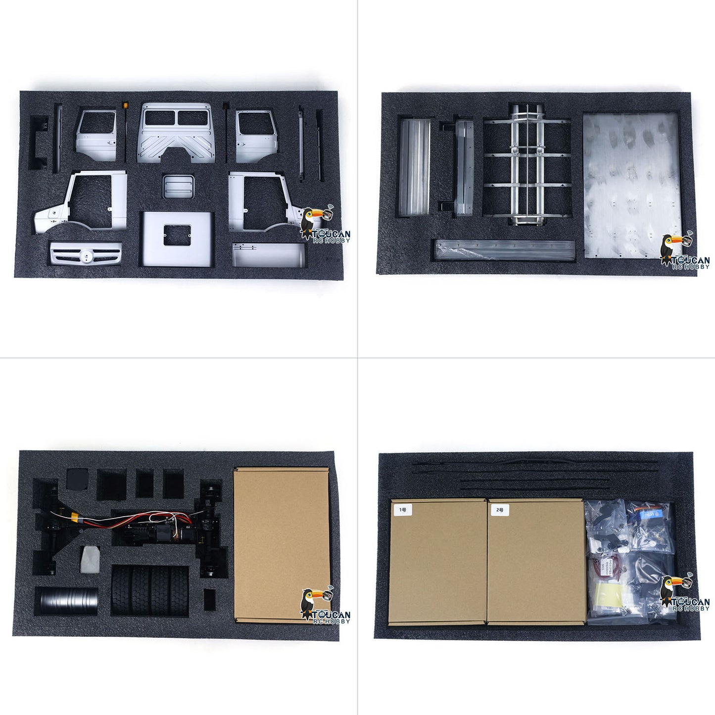 Metal LESU 1/14 RC All Terrain Light Truck U4023 Remote Control Off Road Car MT44023 KIT Model Light Sound Wheel Hub Reduction