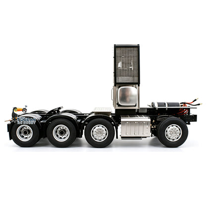 TOUCAN RC HOBBY LESU Metal RC Assembled Heavy-duty Chassis for 1/14 Scale 1851 3363 Tractor Truck 3 Speed Transmission Highline Equipment Rack Truck UpgradeParts