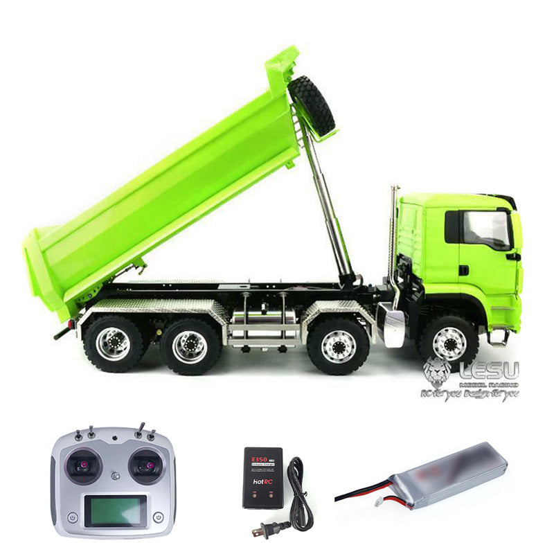 LESU 8x8 Hydraulic RC Dump Truck 1/14