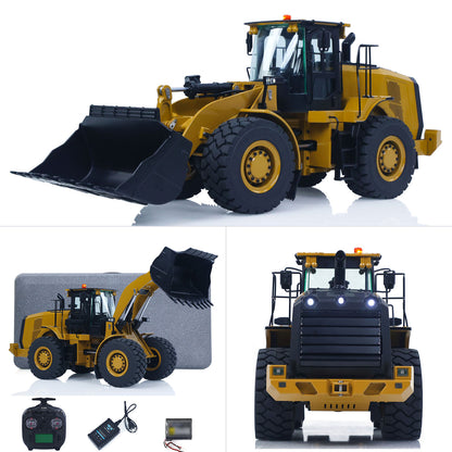 Fast Shipping HUINA K966 KABOLITE 2.4G 1/16 Hydraulic RC Loader Car Model 7500mAh Battery