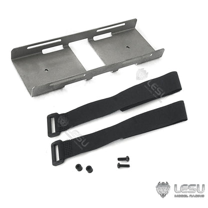 LESU Metall Batterie Box Batterie Slots für Tamiya DIY 1/14 RC Lkw