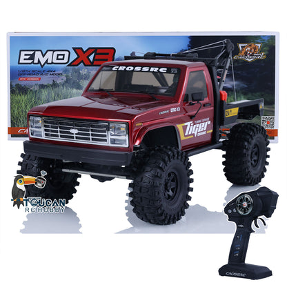 CORSSRC 1/8 4WD EMO X3 RC Towing Rescue Crawler PNP