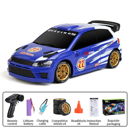 JJRC Q233 1/24 Transformable 4*4 Remote Control Drifting Car RC Rally Vehicle Motor ESC Servo Light Effect No Sounds RTR
