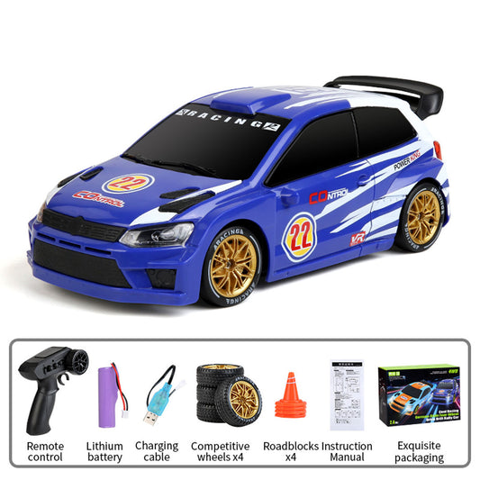 JJRC Q233 1/24 Transformable 4*4 Remote Control Drifting Car RC Rally Vehicle Motor ESC Servo Light Effect No Sounds RTR