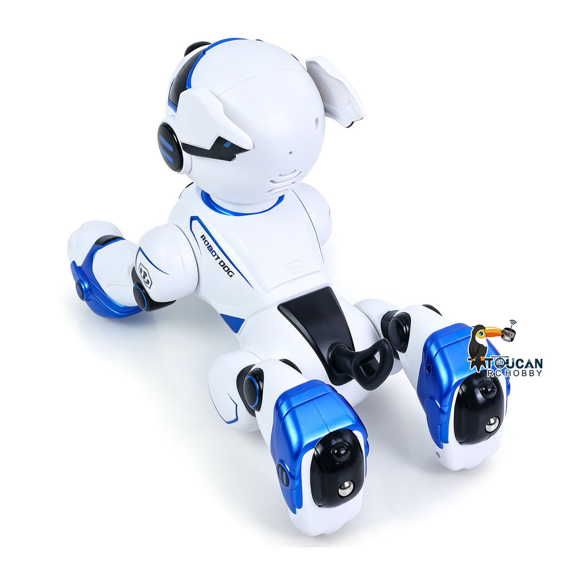 JJRC Interactive RC Robot Dog R27 with Voice Commands Remote Control Gesture Sensor Touch Function Multiple Actions Music Dance