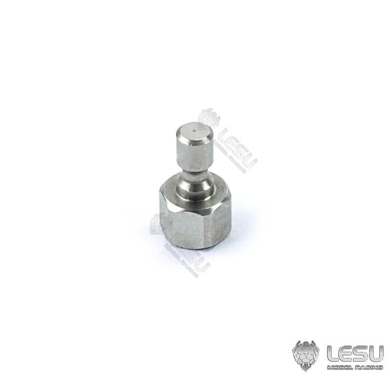 Metal 1/14 LESU Tubing Connector / Plugging Nozzle for TAMIYA RC Dumper Truck Hydraulic System