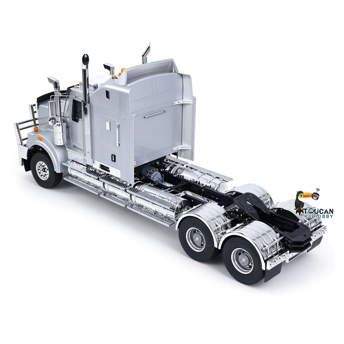 JDM 518A 1/14 RC Tractor Truck C509 6x4 Plastic Radio Control Construction Vehicle Model PNP/KIT with 2 Speed Transmission