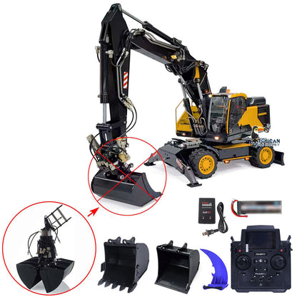 Hydraulic 1/14 EC380 Wheeled RC Engineering RC Excavator