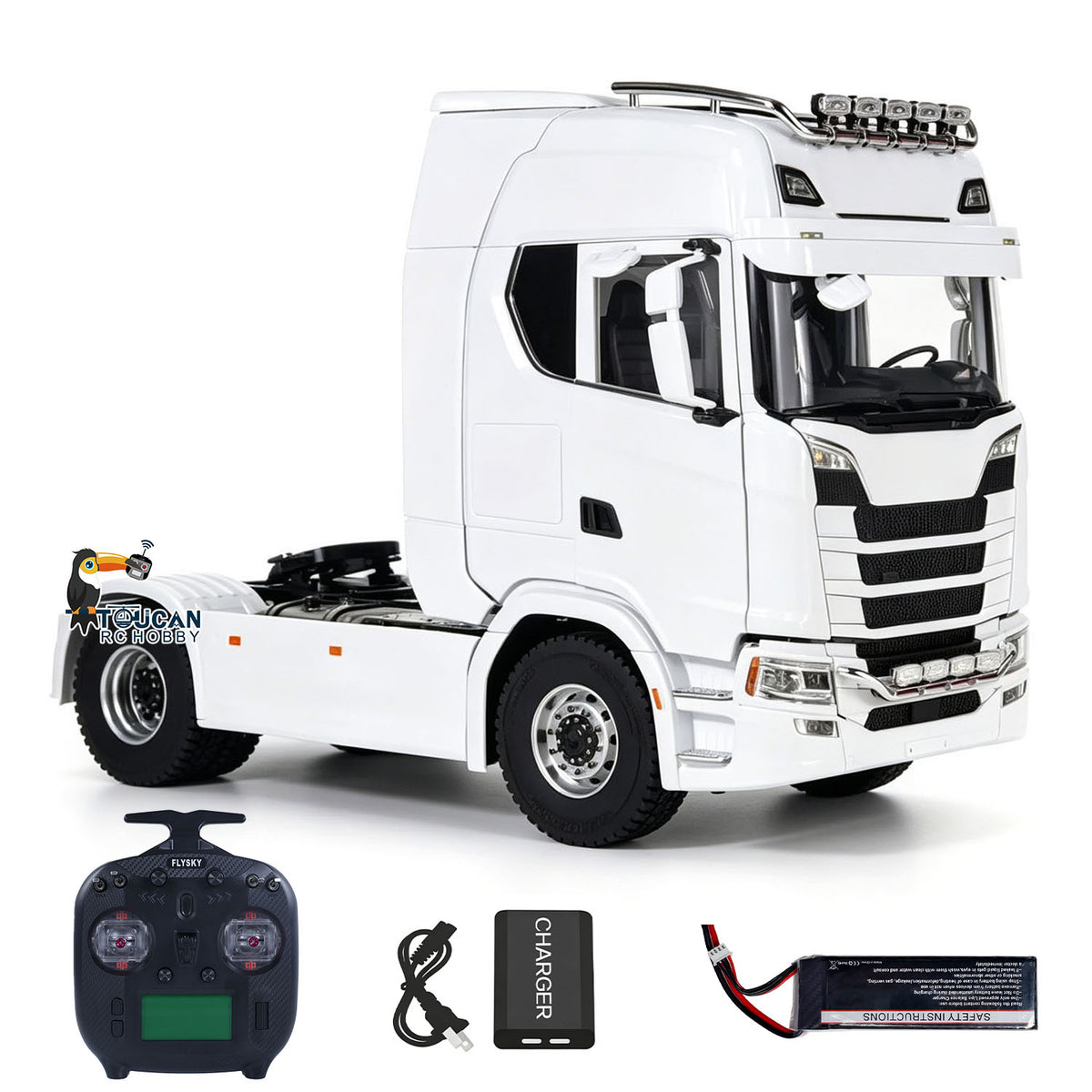 MD 2Speed 1/14 4WD Metal Radio Control Tractor Truck 770S Differential Locks RC Lorry Car HobbyWing ESC Lights Sounds RTR Model