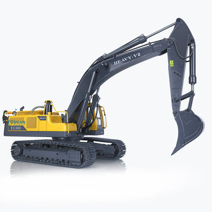 IN STOCK JDModel 1/14 360L EC360 V2 RC Hydraulic Excavator