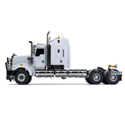 JDM 518A 1/14 RC Tractor Truck C509 6x4 Plastic Radio Control Construction Vehicle Model PNP/KIT with 2 Speed Transmission