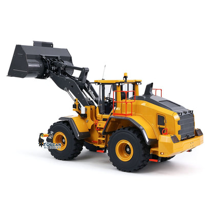 LESU L220H 1/14 Metal RC Hydraulic Wheel Loader A0013 PNP/RTR/KIT 4WD Construction Model Brushless FOC Motor 2 Speed Transmission Light Sound