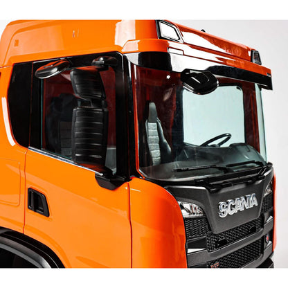 DoubleE Scania G540 Painted Plastic Cabin S023-002 Light System for 1/14 RC Hydraulic Dumper Truck DIY Tipper Model