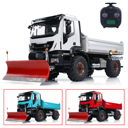 1:14 Hydraulic RC Dump Truck 4x4 Radio Control Tipper With Snow Blade