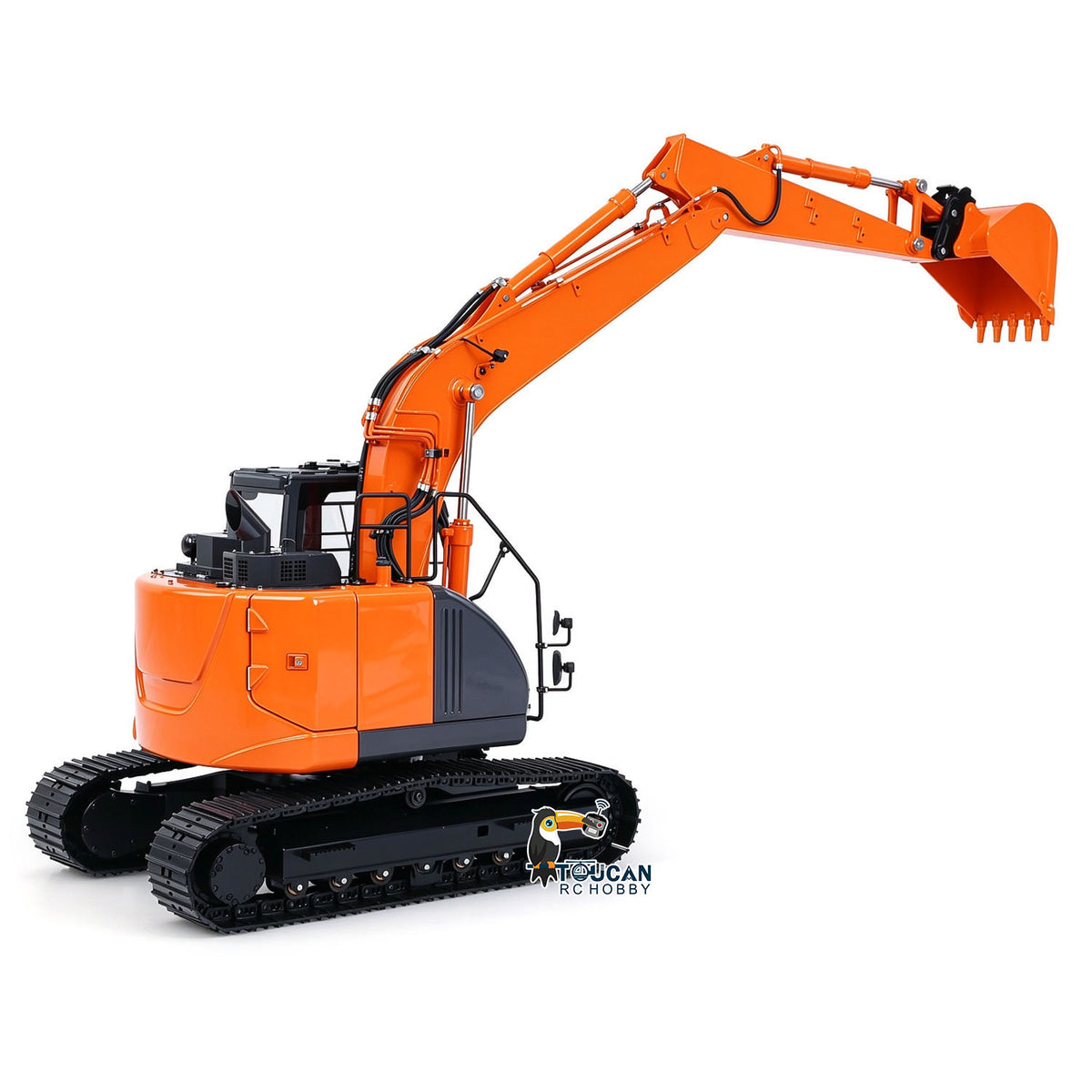 SFROG ZX135US LITE Metal Digger 1/14 RC Hydraulic Excavator 3CH Valve 3.5-4MPA Pump Manual Quick Coupler ST8 Radio Light Sound