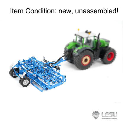 K500 Metal Seedbed Pre-sowing Soil Preparation Machine KIT for LESU 1/14 RC Hydraulic Agricultural Car Tractor AOUE 1050 Painted or Unpainted