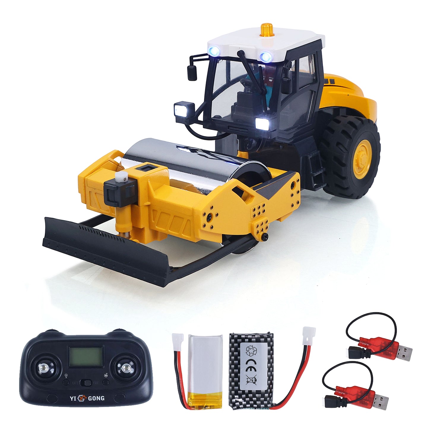 Deposit Pre-order Hydraulic RC Road Roller 131 Remote Control Construction Vehicles New Product Radio System