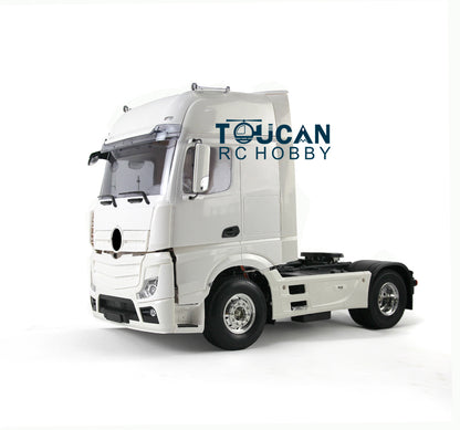 US STOCK TOUCAN 1/14 RC 2Axles DIY Tractor Truck Trailer Car KIT Model Motor Car