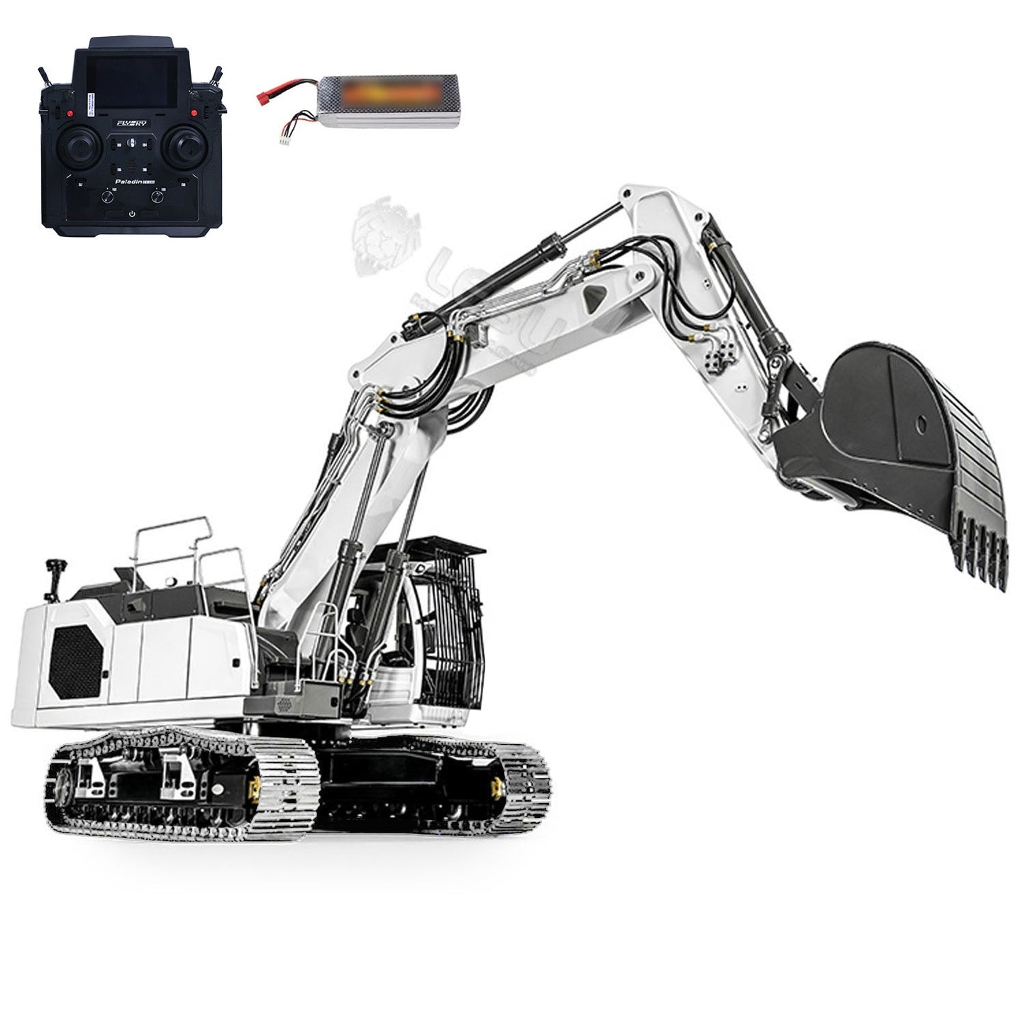 IN STOCK LESU LR945 1/14 3-arm RC Hydraulic Excavator Kits PNP RTR