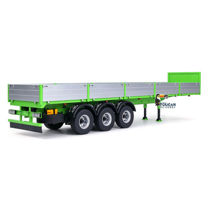 TOUCAN Painted 3-Axle Metal Semi Trailer Support Legs For 1/14 RC Tractor Truck Remote Control Lorry Car Model BM214 Forklift