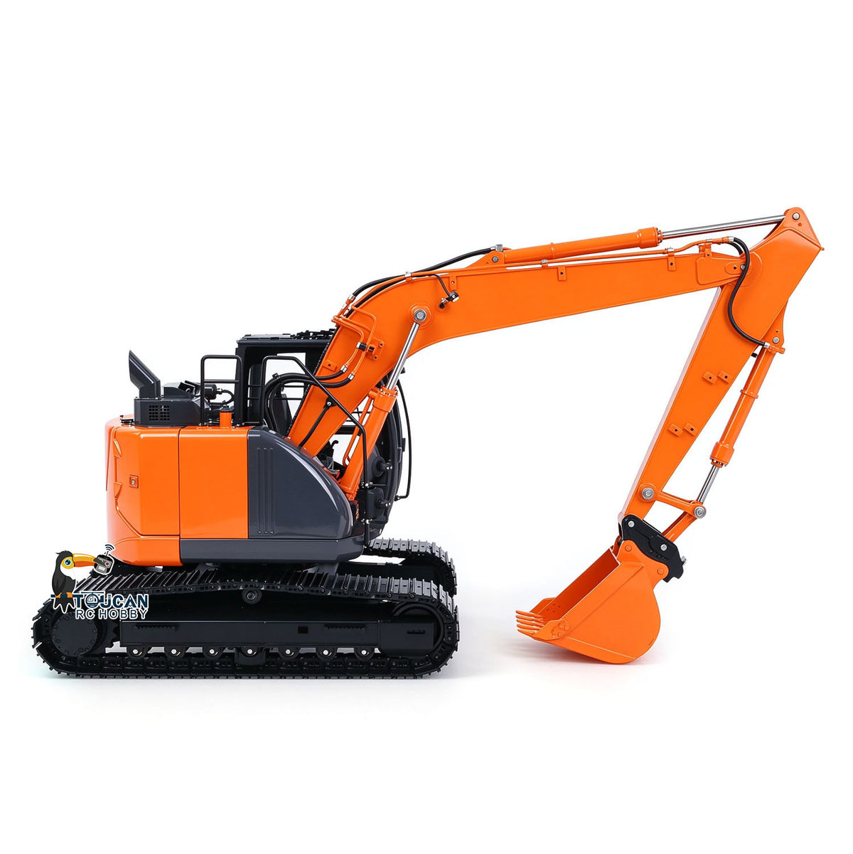 SFROG ZX135US LITE Metal Digger 1/14 RC Hydraulic Excavator 3CH Valve 3.5-4MPA Pump Manual Quick Coupler ST8 Radio Light Sound