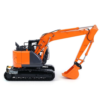 SFROG ZX135US LITE Metal Digger 1/14 RC Hydraulic Excavator 3CH Valve 3.5-4MPA Pump Manual Quick Coupler ST8 Radio Light Sound