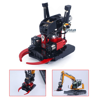 Metal Wrist Quick Release Coupler for LR914 PRO MAX 1/14 RC Hydraulic Excavator Remote Control Digger PL18EV LITE Radio Battery