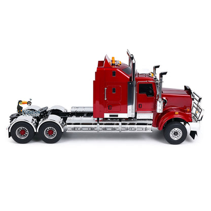 JDM 518A 1/14 RC Tractor Truck C509 6x4 Plastic Radio Control Construction Vehicle Model PNP/KIT with 2 Speed Transmission