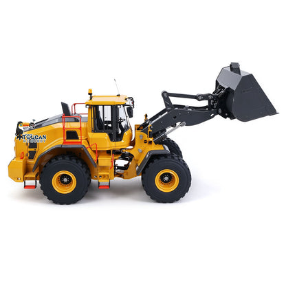 LESU L220H 1/14 Metal RC Hydraulic Wheel Loader A0013 PNP/RTR/KIT 4WD Construction Model Brushless FOC Motor 2 Speed Transmission Light Sound