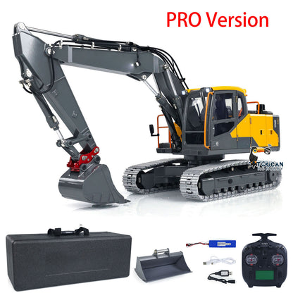 1:14 RC Hydraulic 3 Arms Excavator 160 Metal Remote Control Digger