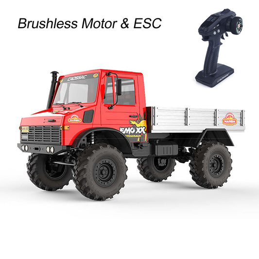 CROSSRC 1/6 EMO XX Remote Control Lorry Car 4WD RC Off Road Crawler Brushless Motor Hobbywing 150A ESC Servo 6CH Controller