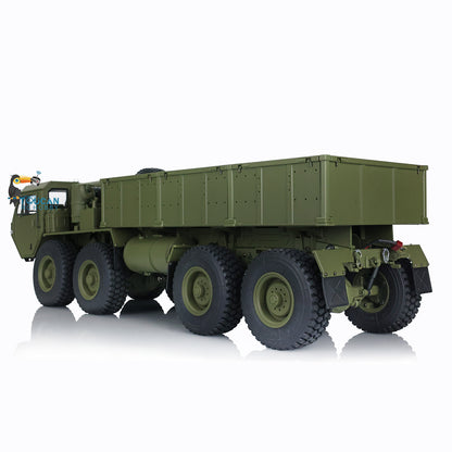 US STOCK HG 1/12 RC US Military Truck Metal 8*8 Chasis Model 2.4G Radio Servo Motor P801