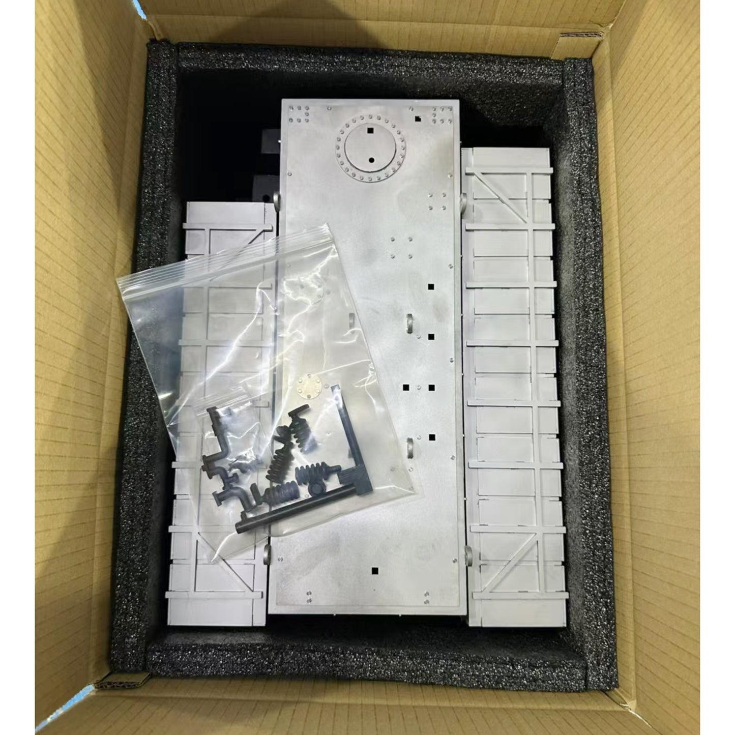 Kabolite Metal Transformer Box for 1/14 RC Hydraulic Truck Tractor Lorry Trailer