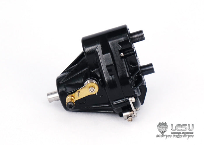 LESU Metal Transfer Case Differential Lock For TAMIYA 1/14 RC Tractor Truck Dumper