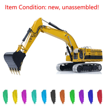 LESU Metal 1/14 Hydraulic RC Excavator C374F Unassembled KIT Remote Control Digger Heavy Construction Car 6CH Valve LCD Screen