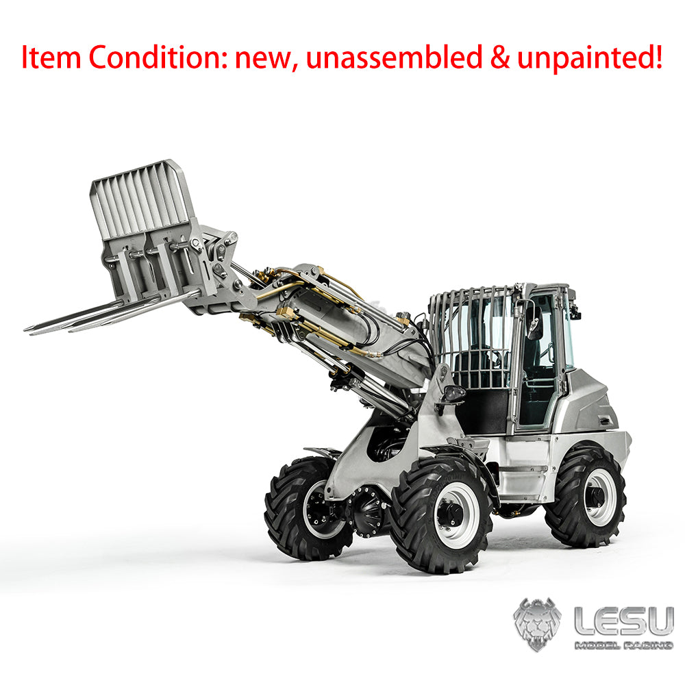 LESU 1/14 AT1050 RC Hydraulic Fork Mini Loader Telescopic Arm KIT