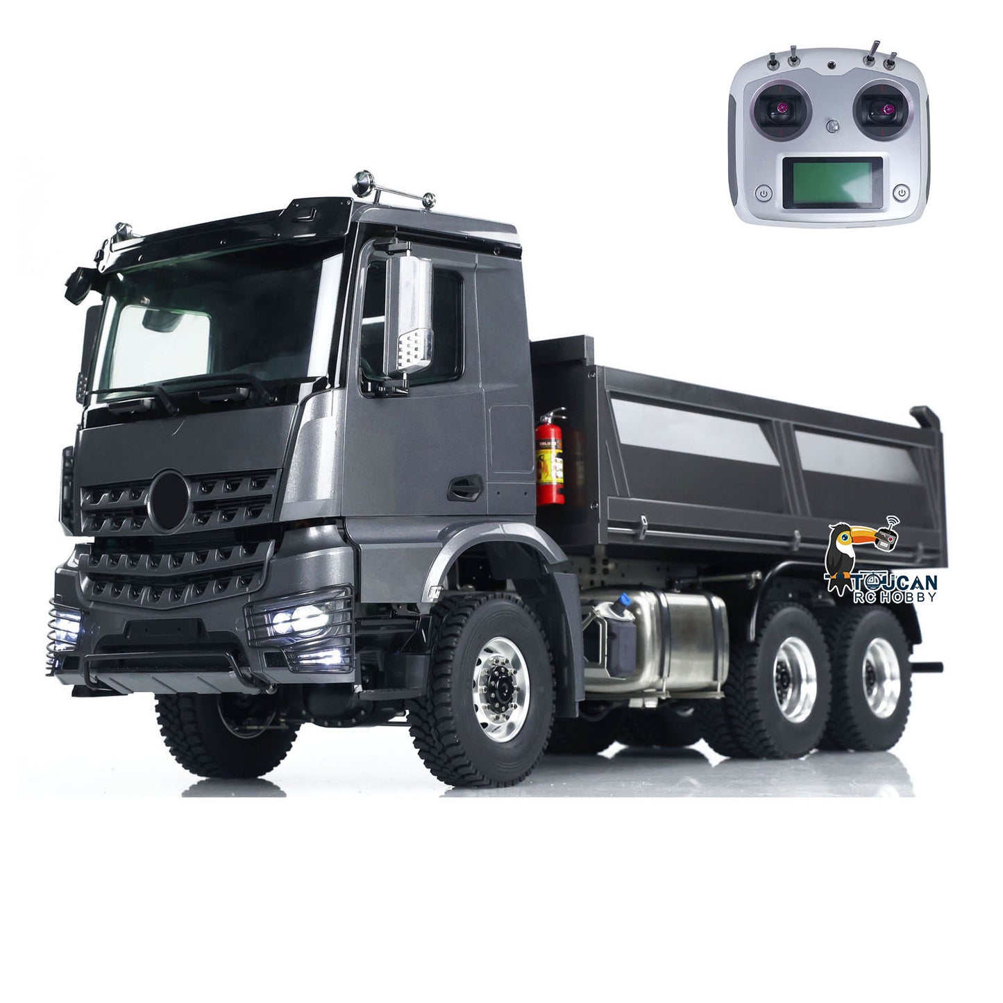 1/14 Hydraulic RC Dump Truck 3363 6x6 Remote Control Tipper