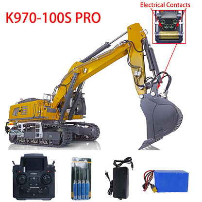 Excavatrice hydraulique en métal Kabolite K970 100S Pro 1/14 RC RTR