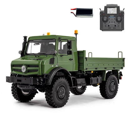 LESU U4023 4X4 1/14 RC Off Road Vehicle Metal ATV Light Truck MT44023 Model Light Sound Wheel Reduction Axle Lock Radio Battery RTR