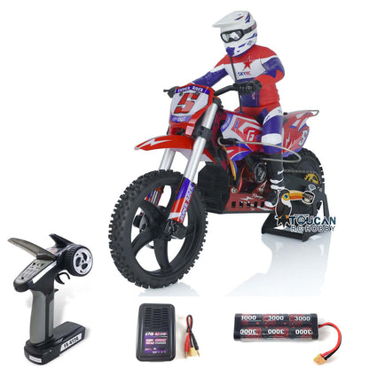 STOCK US D'occasion Skyrc Super Rider SR5 1/4 Échelle Rouge RTR RC Moto Modèle Batterie D'équilibrage