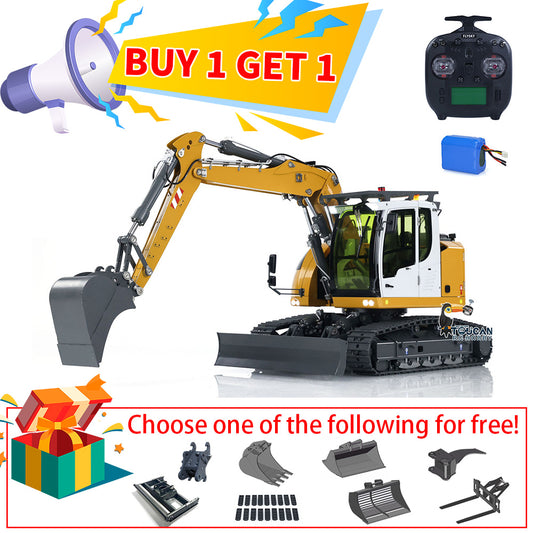 IN STOCK CUT 1/14 Scale 914 5-ways RC Hydraulic Excavator RTR with GIFT