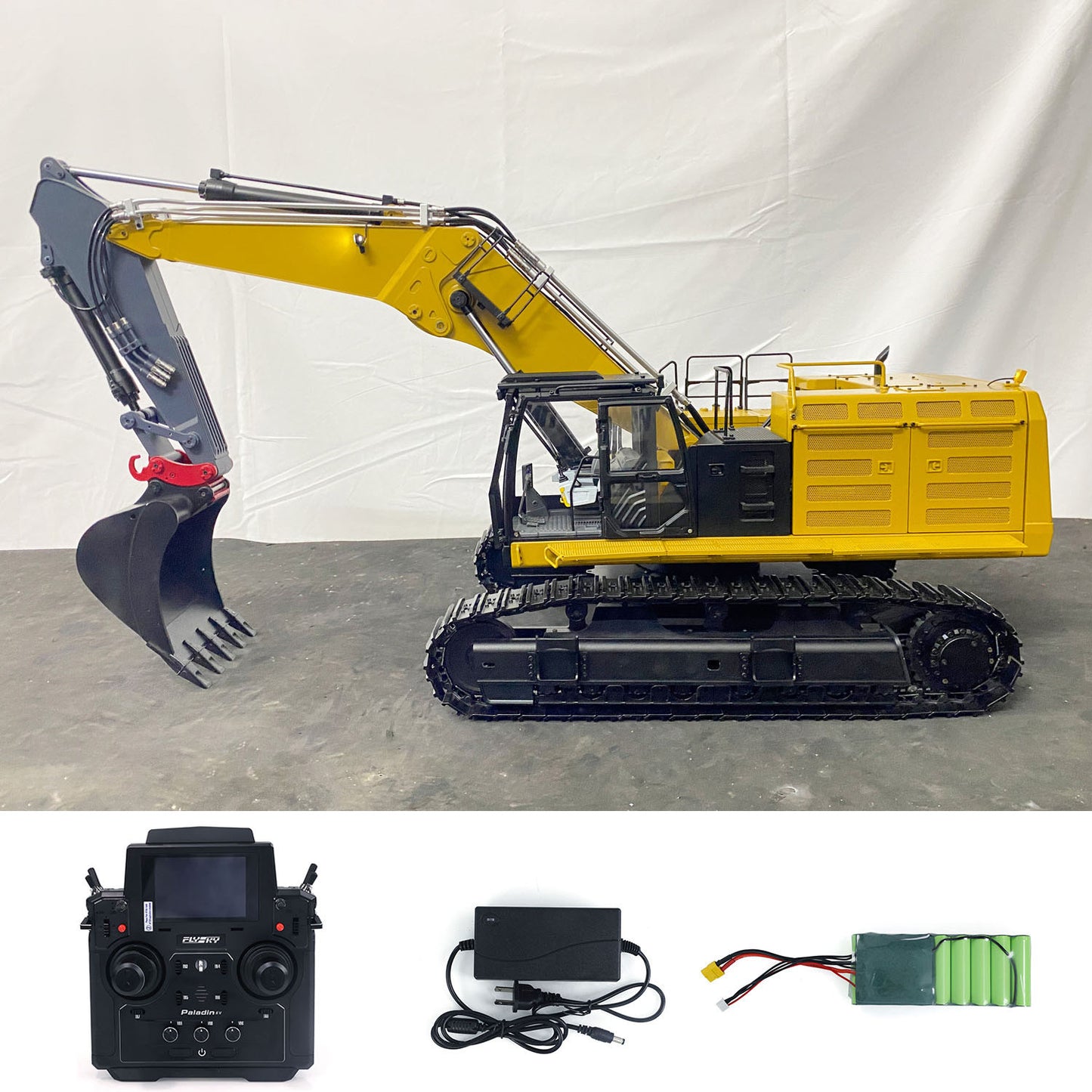 1/14 374 UHD 4-arm RC Hydraulic Demolition Excavator PL18EV