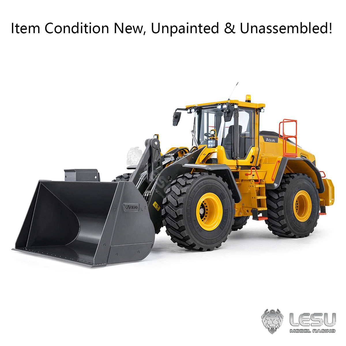 LESU L220H 1/14 Metal RC Hydraulic Wheel Loader A0013 PNP/RTR/KIT 4WD Construction Model Brushless FOC Motor 2 Speed Transmission Light Sound
