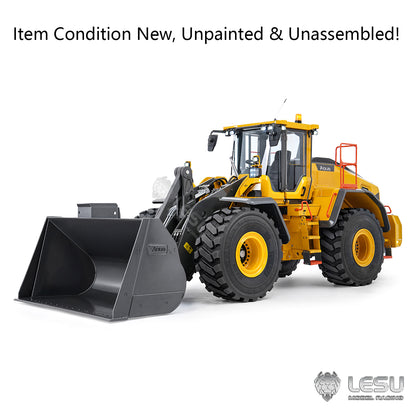 LESU L220H 1/14 Metal RC Hydraulic Wheel Loader A0013 PNP/RTR/KIT 4WD Construction Model Brushless FOC Motor 2 Speed Transmission Light Sound