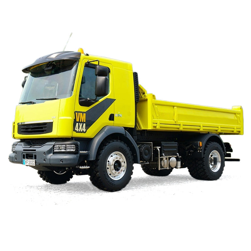LESU 1/14 4*4 Radio Controlled Hydraulic Dumper Tipper Truck Construction Vehicle Model W/ Light Sound System Motor Servo ESC