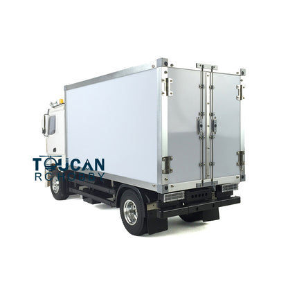 US STOCK TOUCAN 1/14 RC 2Axles Delivery Truck KIT Container DIY Tractor Model Motor
