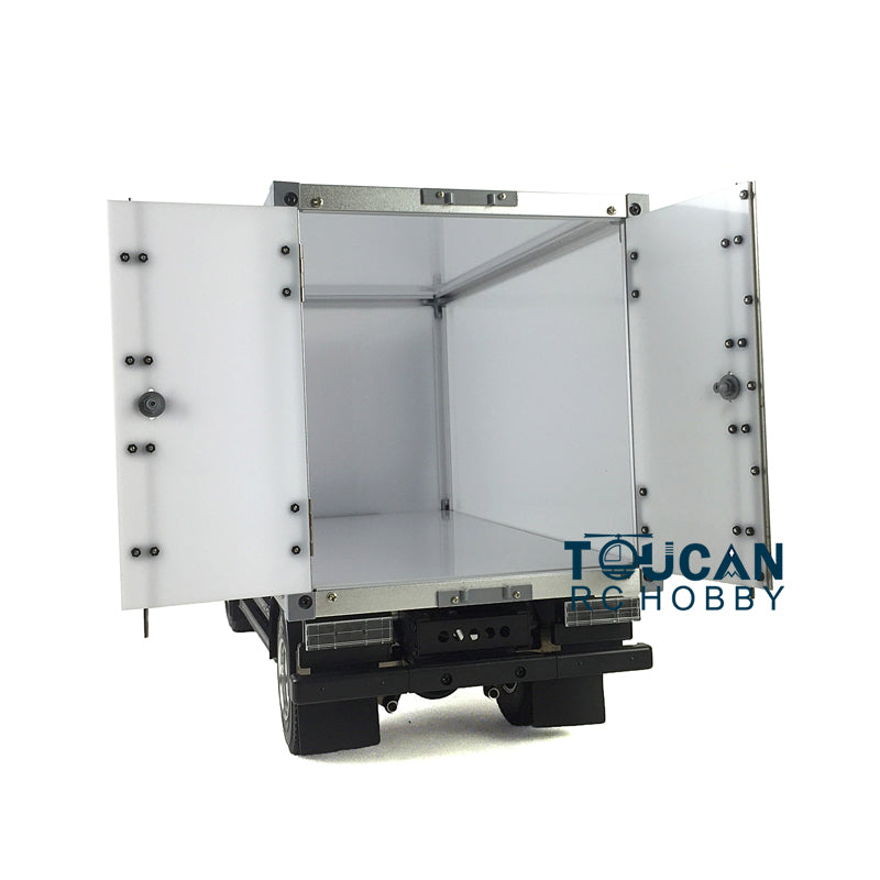 US STOCK TOUCAN 1/14 RC 2Axles Delivery Truck KIT Container DIY Tractor Model Motor